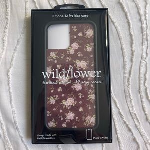 Brand new iPhone 12 pro max Wildflower case